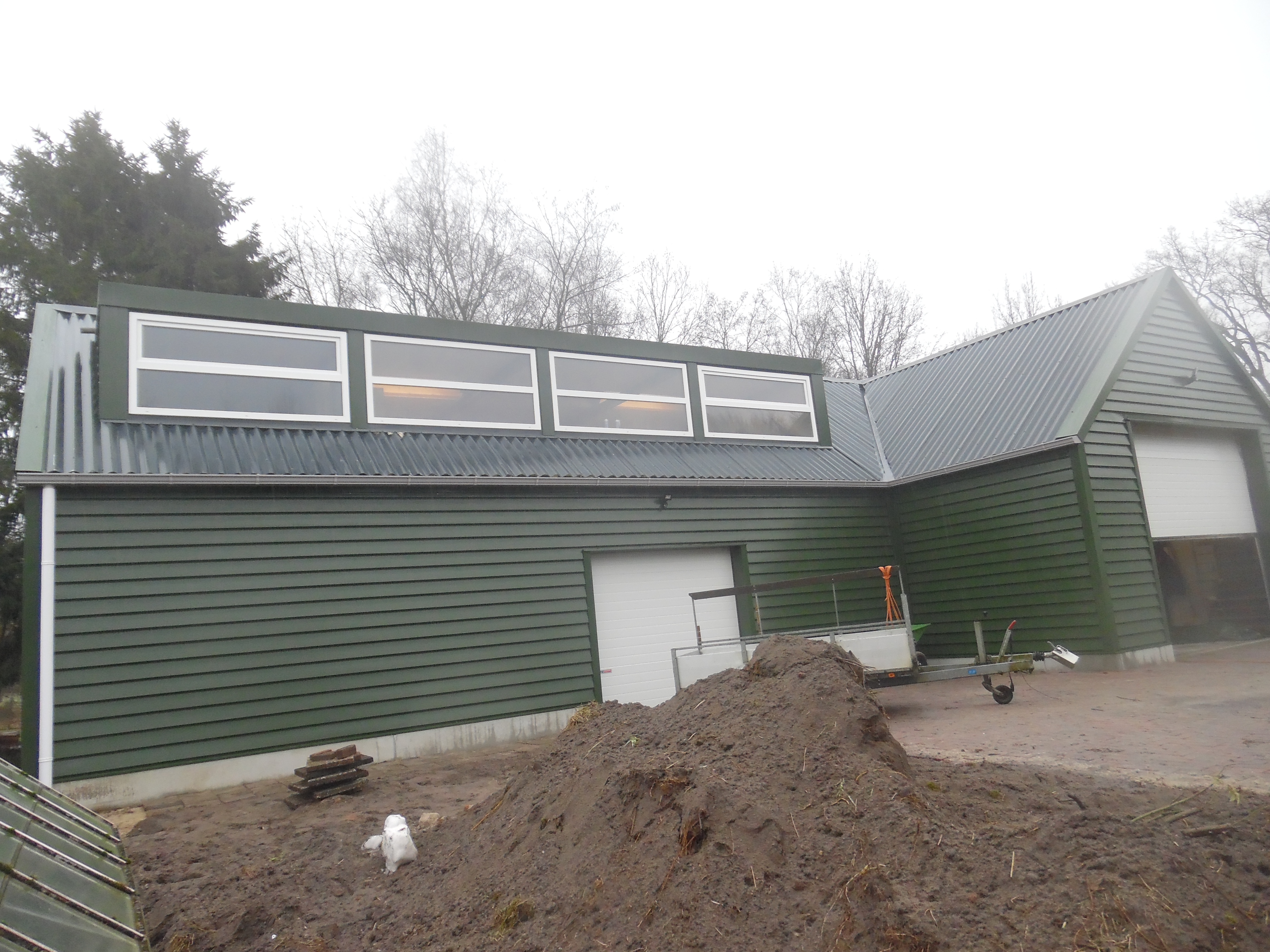 Agrarische loods veldschuur